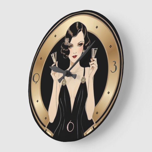 Art Deco Grote Klok (Hoek)