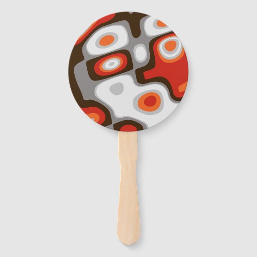 Art Deco Handwaaier (Achterkant)