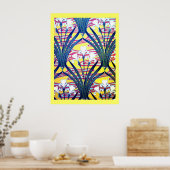 Art Deco Heirloom Poster (Keuken)