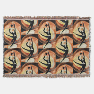 Art Deco Heren Danser Tophoed uit de Jaren 20 Anti Deken