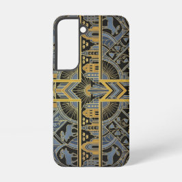 Art Deco Heritage Flag | Sweden | 1920s Design Samsung Galaxy Hoesje