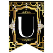 Art Deco Het aantrekken van de Ritz Vlaggetjes (Derde vlag)