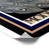 Art Deco "Het moderne Poster" 12 x 16 Poster (Hoek)