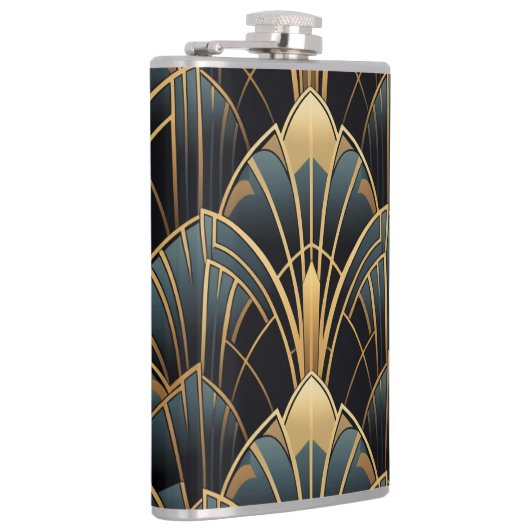 Art Deco Heupfles (Rechts)