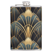 Art Deco Heupfles (Voorkant)
