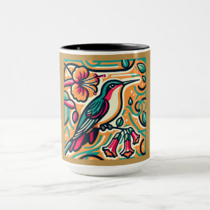 Art Deco Hummingbird Mok