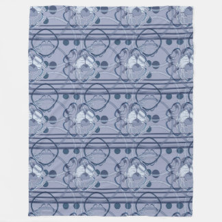 ART DECO I + uw ideeën Fleece Deken