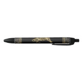 Art Deco I (zwart/goud) Zwarte Inkt Pen (Bodem)