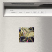 Art Deco IJslands paard Magneet (Insitu (Vaatwasser))
