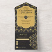 art deco in één uitnodiging (Binnen)