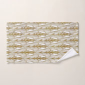Art Deco in goud Bad Handdoek (Handdoek)