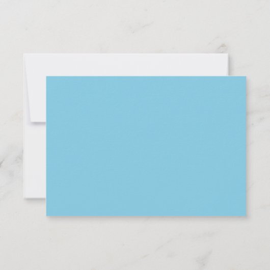 Art Deco in Turquoise en gouddiamantgrens RSVP (Achterkant)