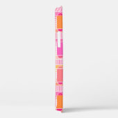 Art Deco Industrial chic - roze, perzik, goud Case-Mate iPhone Case (Achterkant / Rechts)