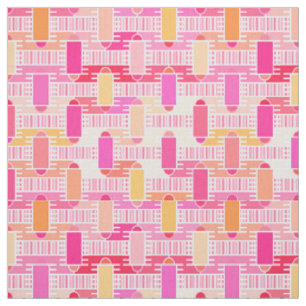 Art Deco Industrial chic - roze, perzik, goud Stof