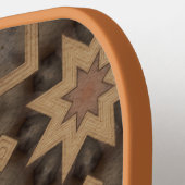 Art Deco Inlay Pickleball Paddle (Links Detail)