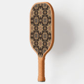 Art Deco Inlay Pickleball Paddle (Links)