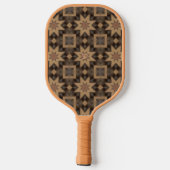 Art Deco Inlay Pickleball Paddle (Achterkant)