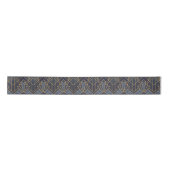 Art Deco inspiratie in blauw en goud Lint (Voorkant)