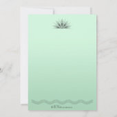 Art Deco Invitation - Gatsby Style - Aangepaste te Kaart (Achterkant)