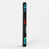 Art Déco iPhone 11 et Coque supérieur (Noir) (Dos/Droite)