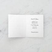 Art Déco Iris - Enregistrer la carte Date (Intérieur)