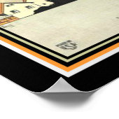 Art Déco Irving Berlin Sheet Music Imprimer 16 x 2 (Coin)