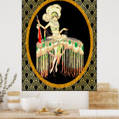 Art Deco - J Carlos 1926 Poster (Keuken)