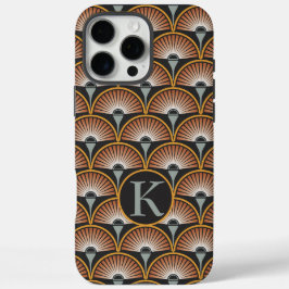 Art Deco Jazz Age Sunset Jukebox iPhone 16 Pro Max Hoesje
