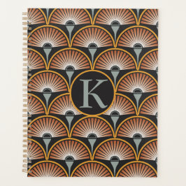 Art Deco Jazz Age Sunset Jukebox Planner