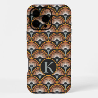 Art Deco Jazz Age Zonsondergang Jukebox iPhone 16 Pro Max Hoesje