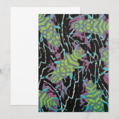 Art Deco Jazz Pochoir Beetles in de tuin (Voorkant / Achterkant)