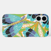 Art Deco Jazz Pochoir Garden Bugs Insects Case-Mate iPhone Case (Achterkant (horizontaal))