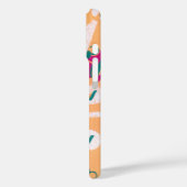  Art Deco Jazz Pochoir Garden Butterflies Case-Mate iPhone Case (Achterkant / Links)