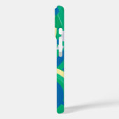 Art Deco Jazz Pochoir Garden Butterflies Case-Mate iPhone Case (Achterkant / Links)