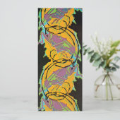 Art Deco Jazz Pochoir Garden Grasshoppers (Staand voorkant)