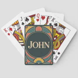 Art Deco John kaartspel Pokerkaarten
