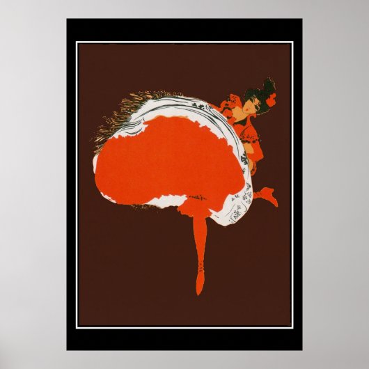 Art Deco kan  afdrukken Poster bieden (Voorkant)