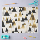 Art Deco Kerstbomen Weefselpapier Tissuepapier (Craft)