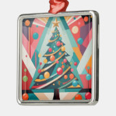 Art Deco kerstboom met Ornamenten en bubbels (Links)