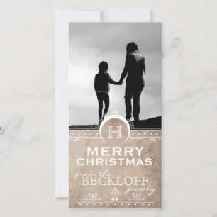 Art Deco Kerstkaart