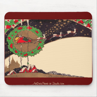 Art Deco-kerstkerstkerstkerstMuismat Muismat
