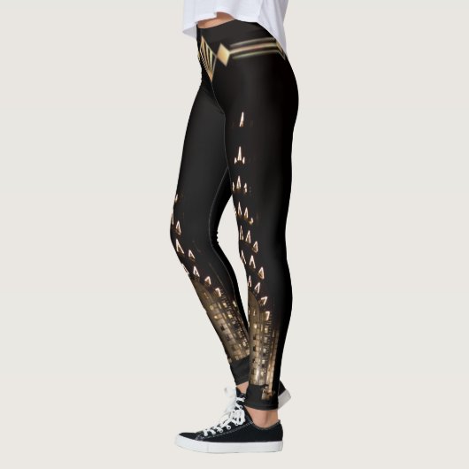 Art Deco Kitsch Leggings (Links)