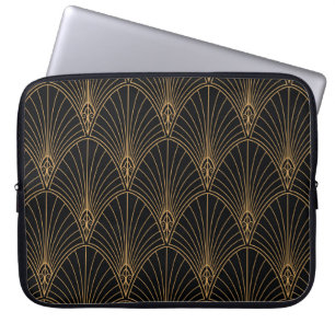 Art deco: klassiek geometrisch patroon. laptop sleeve