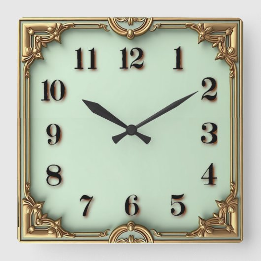 Art Deco Klok (Voorkant)