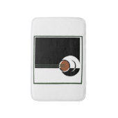 Art Deco, Koffiebeker met stoom Badmat (Voorkant Verticaal)