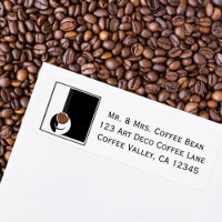  Art Deco, Koffiebeker met stoom