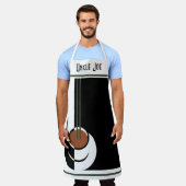 Art Deco, Koffiebeker met stoom Schort (Gedragen)