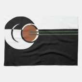 Art Deco, Koffiebeker met stoom Theedoek (Horizontaal)