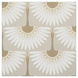 Art Deco kranen beige Stof