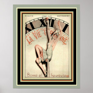 Art Déco La Vie Parisienne 16 x 20 Poster